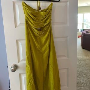 ZARA (NWT) Medium Beaded Cut Out Dress